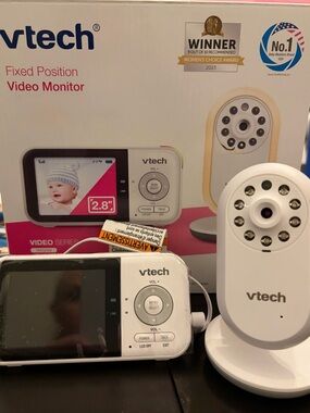 VTech 2.8" LCD Video Baby Monitor-Gifted 2 only need 1   Box was opened 🍼🚼 🩷